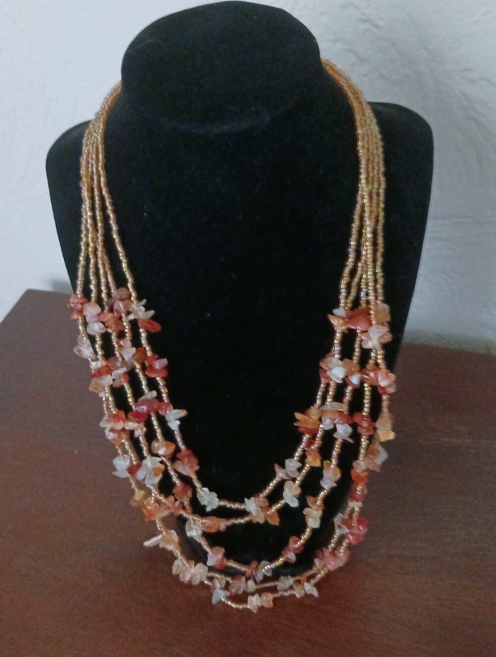 Glass Bead Necklace